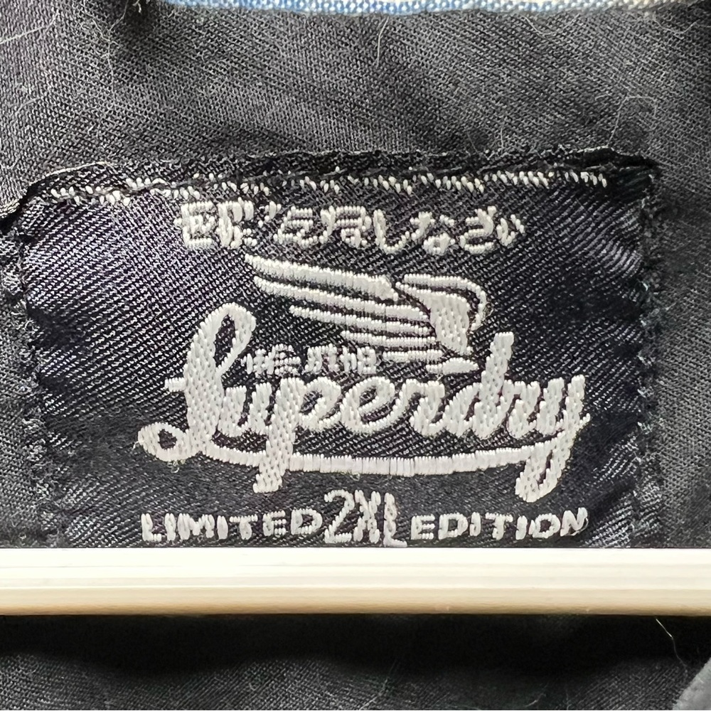 Superdry Men's Black Lightweight Jacket - Picture 2 of 6